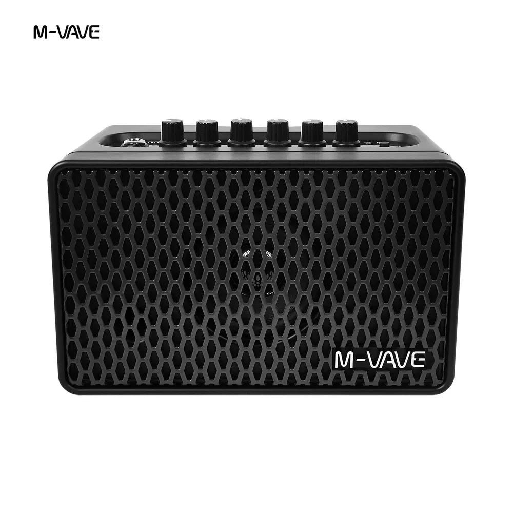 M-VAVE SP100 Speaker 10W Electric Guitar Speaker Built-in Box Head Box Simulates Outdoor Performance Portable Mini Speaker Gifts