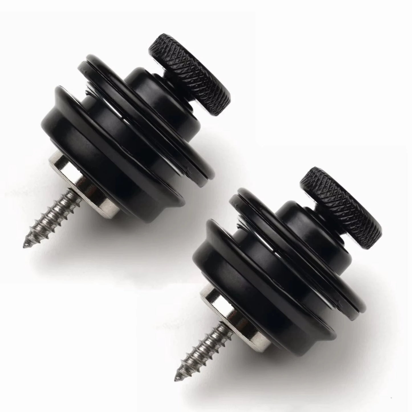 Guitar Strap Lock 1 PCS Heavy Duty Metal Button Security Straplock for Electric Acoustic Guitar Bass Ukulele