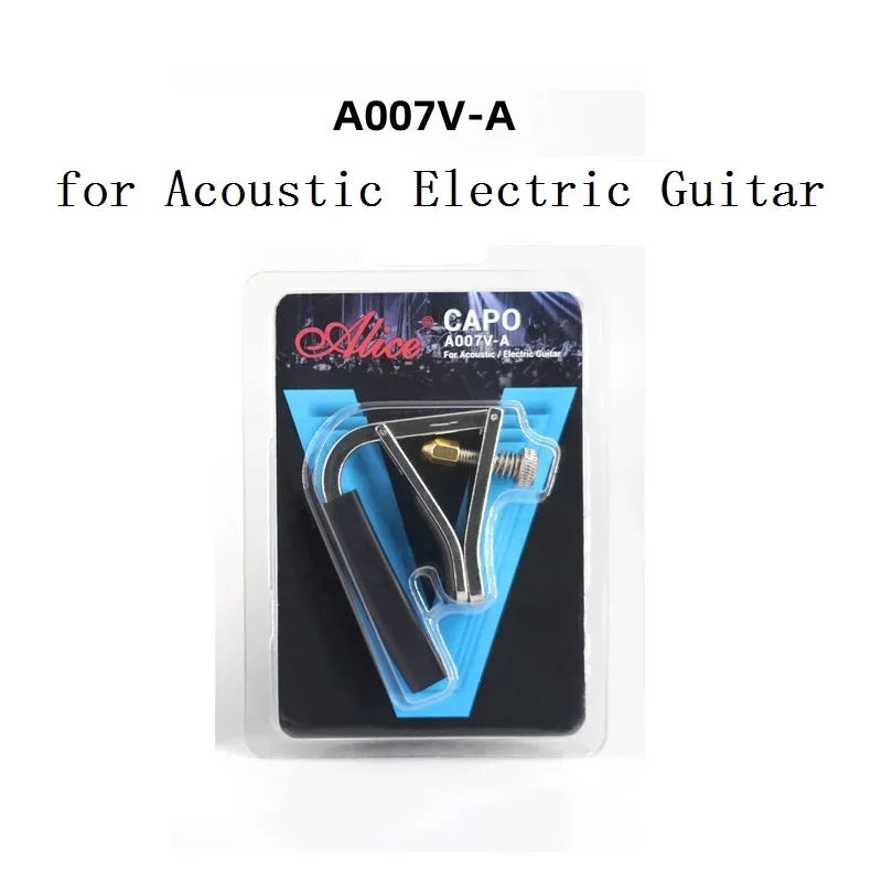 Alice A007V-C Metal Screw on Adjustable Guitar Capo for Acoustic Electric Guitar Classical Guitar Accessories Parts