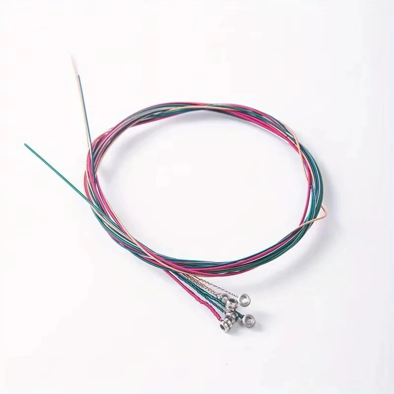 Miwayer 1 SET 6 Pieces Copper Guitar Strings 1-6 for Classical Classic Steel Wire Classic Acoustic Folk Guitar Parts Accessories