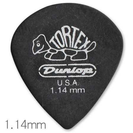 Dunlop Pick. 482R JAZZ 3 TORTEX material non-slip electric guitar pick. Thickness: 0.50/0.60/0.73/0.88/1.00/1.14 mm.