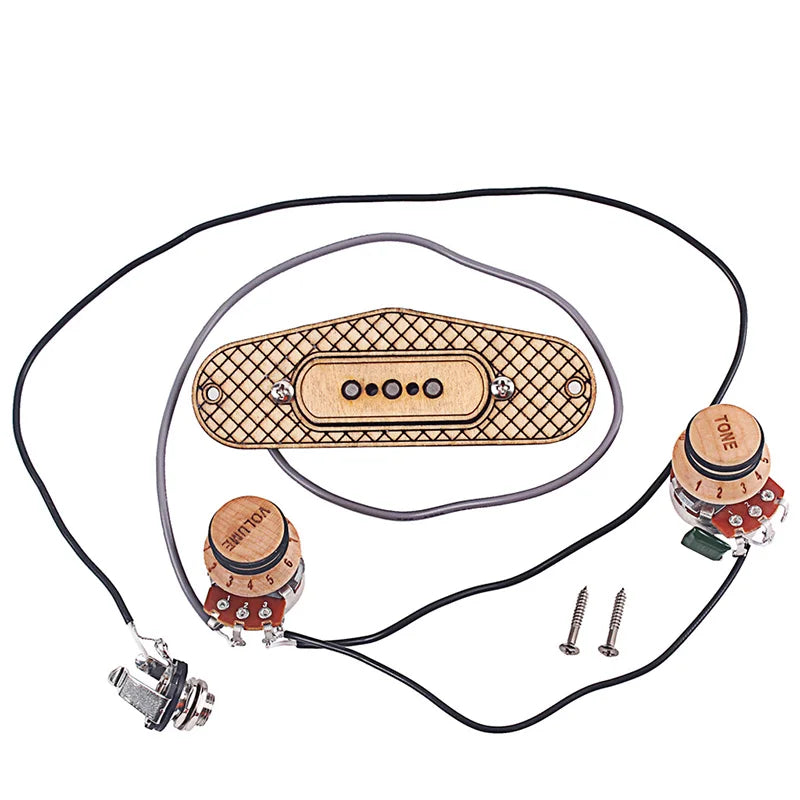 Cigar Box Guitar Pickup 3 String Durable Musical Instrument Accessories for Music Lovers &T8