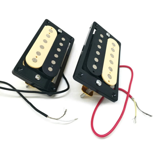 Electric Guitar Humbucker Pickup Set of 2 Dual Coil Pickups for Guitar Parts,
