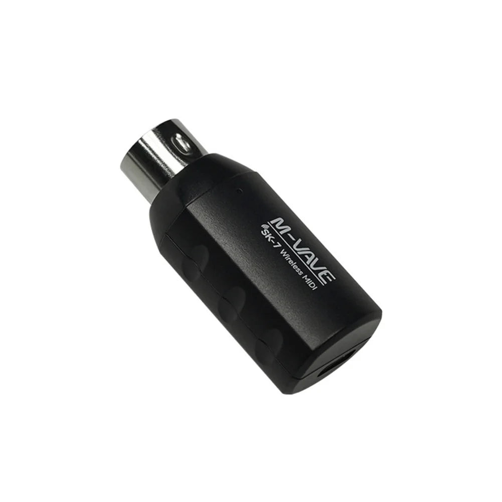 Wireless For MIDI Adapter for MVAVE SK7 with Rechargeable Battery 2 4GHz Frequency and Low Latency Performance Under 3ms