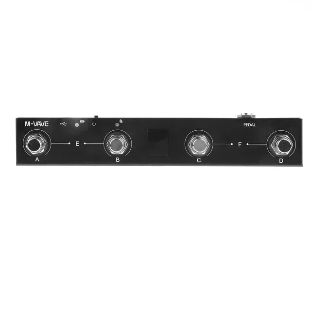 M-vave MIDI System/Chocolate Plus MIDI Controller Programmable Wireless System Suit 4 Buttons Portable Foot Controller