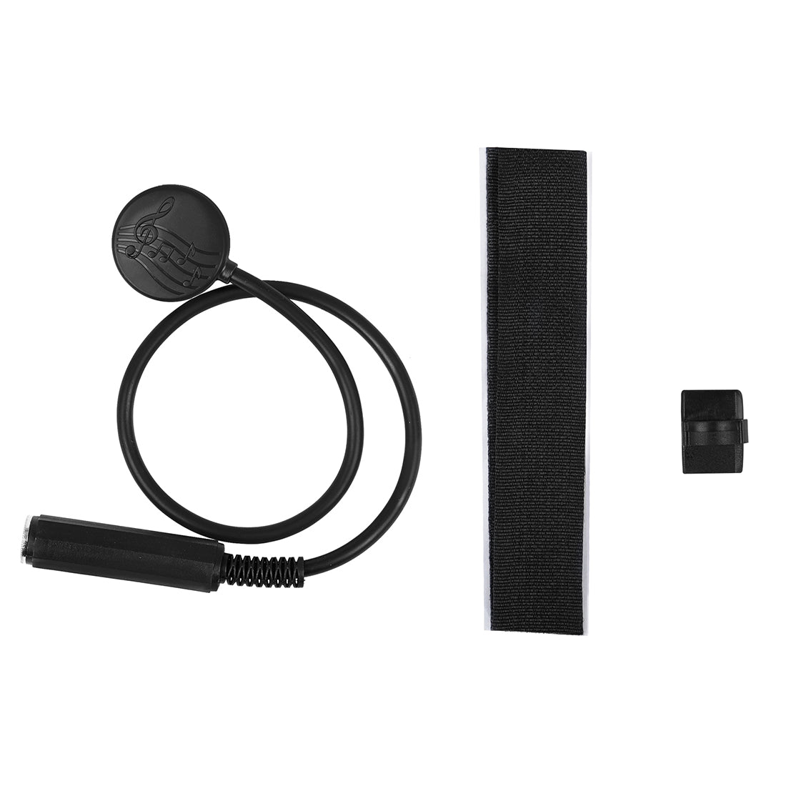 Universal Guitar Pickup Resonance Electric Guitar/Ukulele/Violin Black Pickup Clip Guitar Parts Accessories