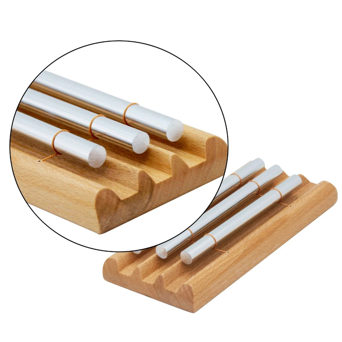 Miwayer Meditation Chimes 3Phoneme The Original Guaranteed Musically Tuned Wind Zenergy Hand Chime for Classrooms Mindfulness