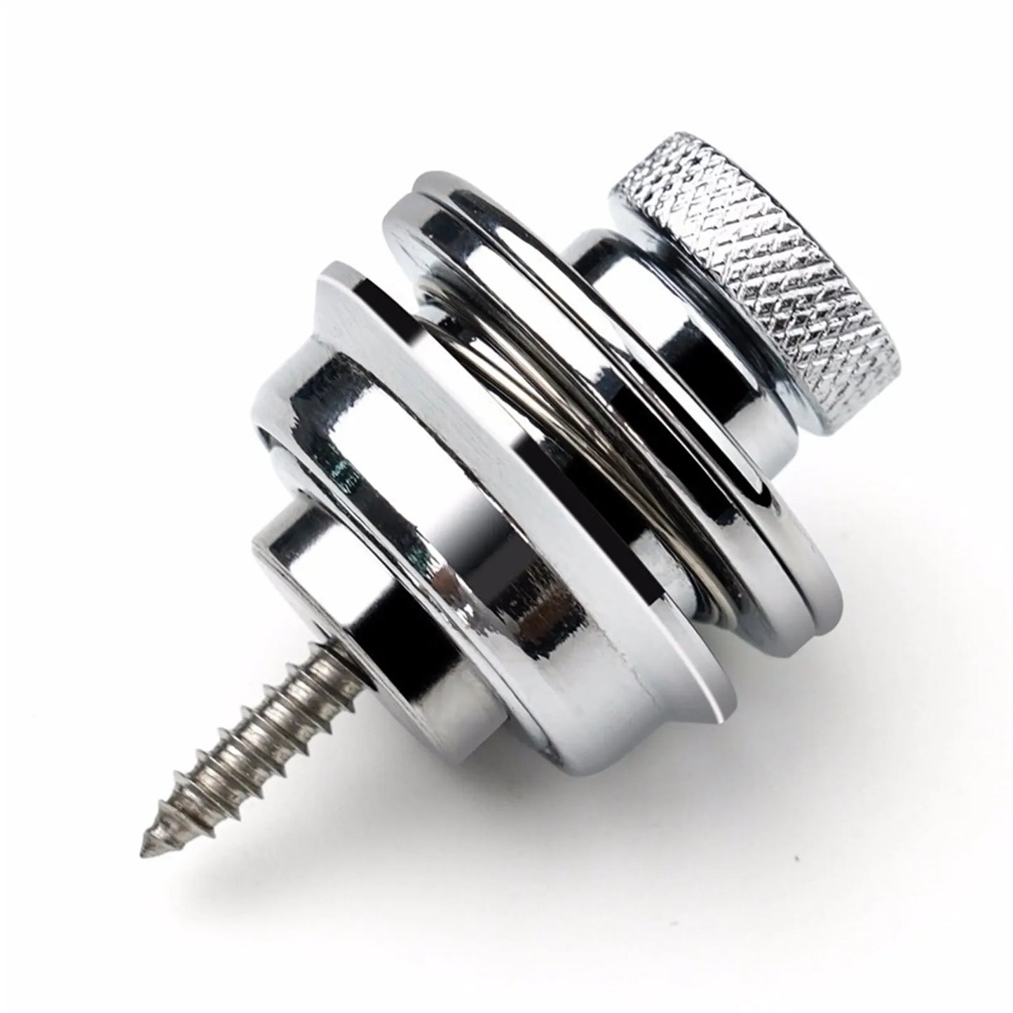 Guitar Strap Lock 1\2\4 PCS Heavy Duty Metal Button Security Straplock for Electric Acoustic Guitar Bass Ukulele