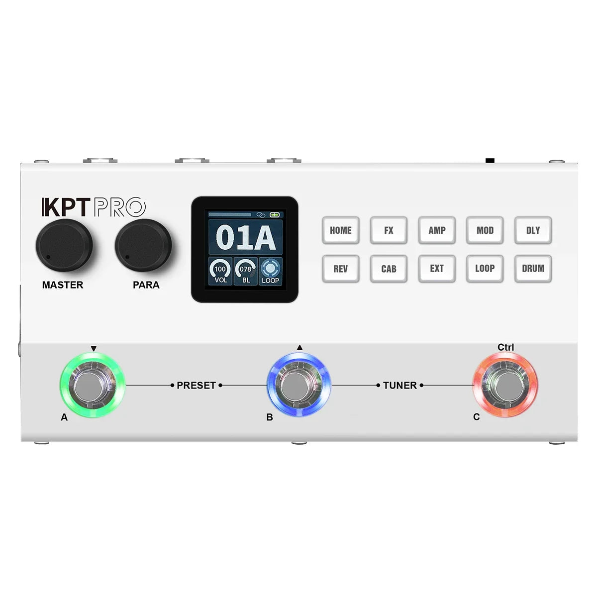 Yuimer KPT PRO Guitar Bass Multi-Effects Processor TANK-G Upgraded KPTPRO Effect Pedal From M-Vave