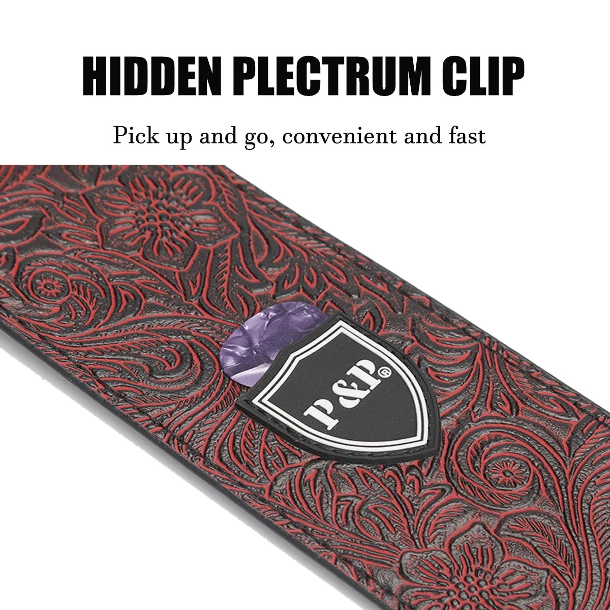 Guitar Strap Vintage 2.5 Inch Adjustable Soft Embroidered Belt Classical Bass Music Hobby Guitar Accessories
