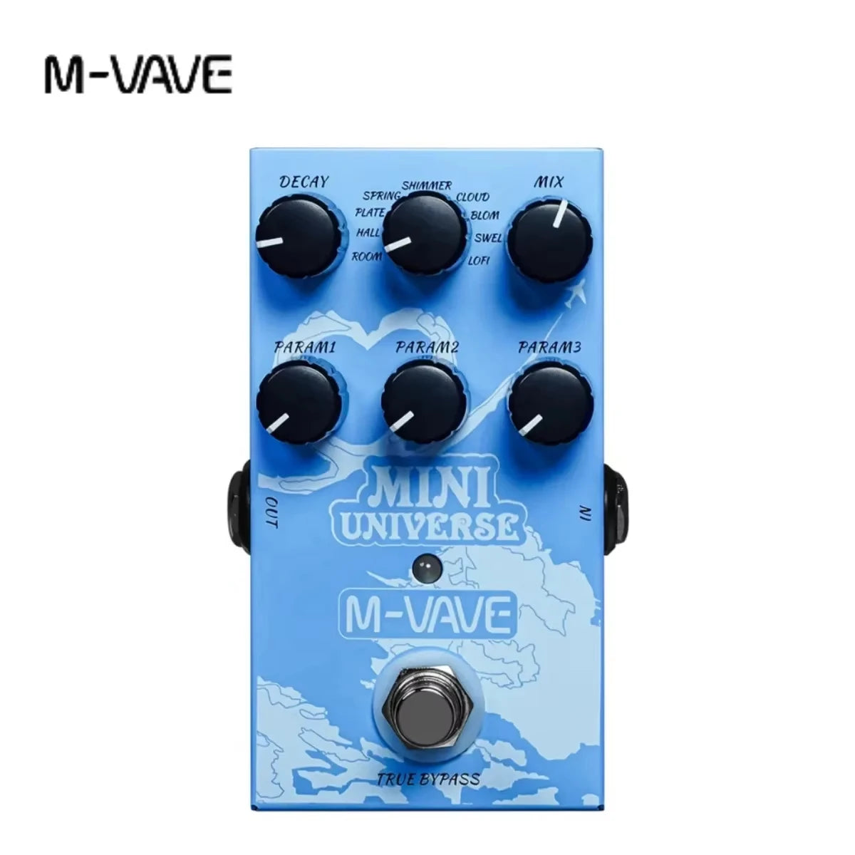 M VAVE Guitar Pedal Effectr IR BOX (Cabinet Simulator +IR Loader) Highly Restored Various Classic Speaker Box Sound support APP