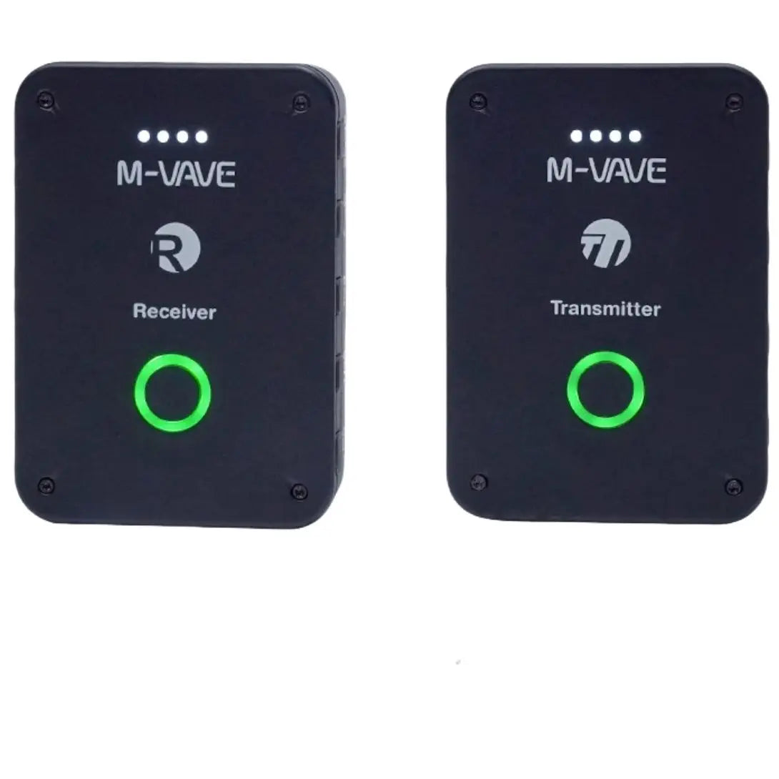 M-VAVE WP-9 2.4G Wireless System Earphone Monitor Transmission System Rechargeable Transmitter Receiver Mono Recording Function