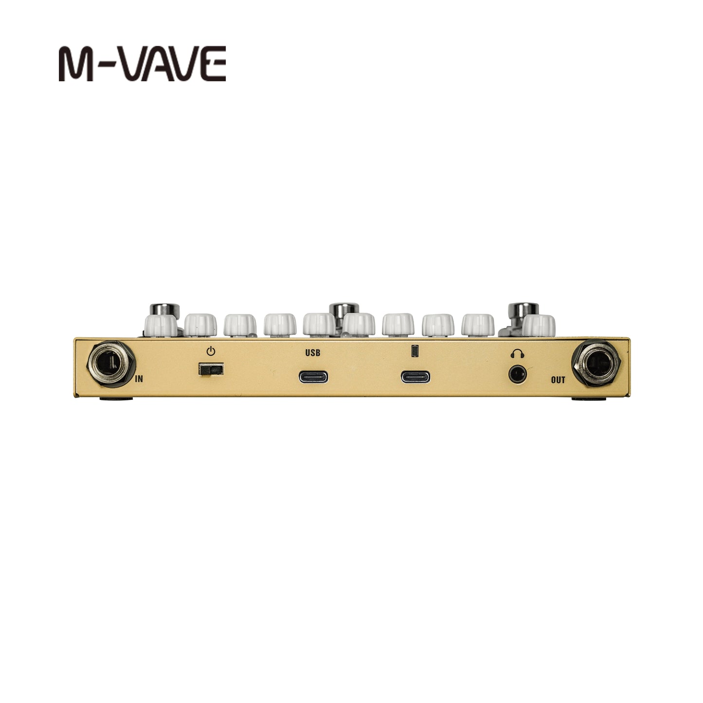 M-VAVE Cube BABY Multi Effects Pedal for Electric Acoustic Guitar Recording Audio Interface Function Rechargeable Guitar Pedal