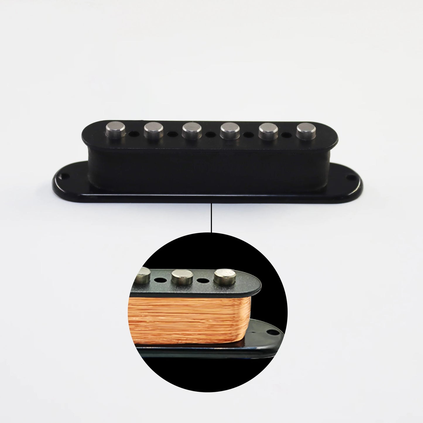 Equipped with 2 ST single coil pickups and 1 LP style guitar pickup, a set of single coil, single coil, and double coil pickups