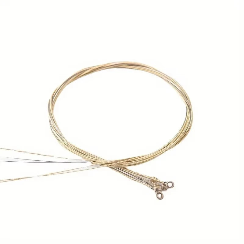 Miwayer 1 SET 6 Pieces Copper Guitar Strings 1-6 for Classical Classic Steel Wire Classic Acoustic Folk Guitar Parts Accessories