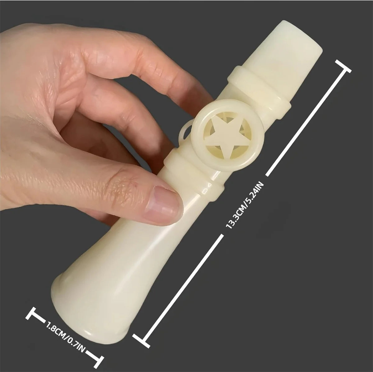 Kazoo Membrane-Free Flute, Great Sound & Easy to Learn | Compatible with Guitar/Ukulele/Violin, Unique Gift