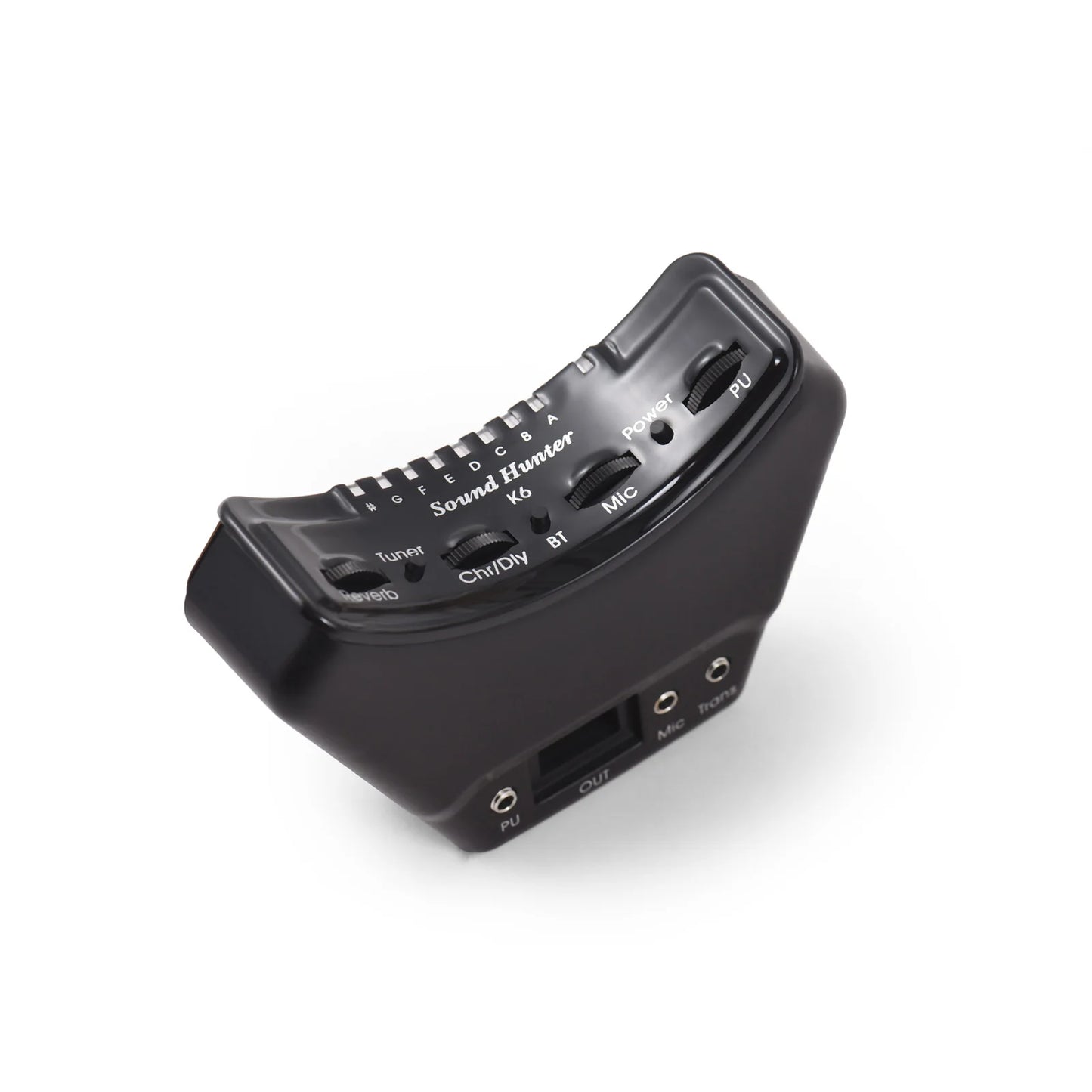 Sound Hunter Guitar Pickup Wooden Guitar Sound Hole Pickup Board Double Pickup Resonance/Anti-howl/BT Accompaniment Function