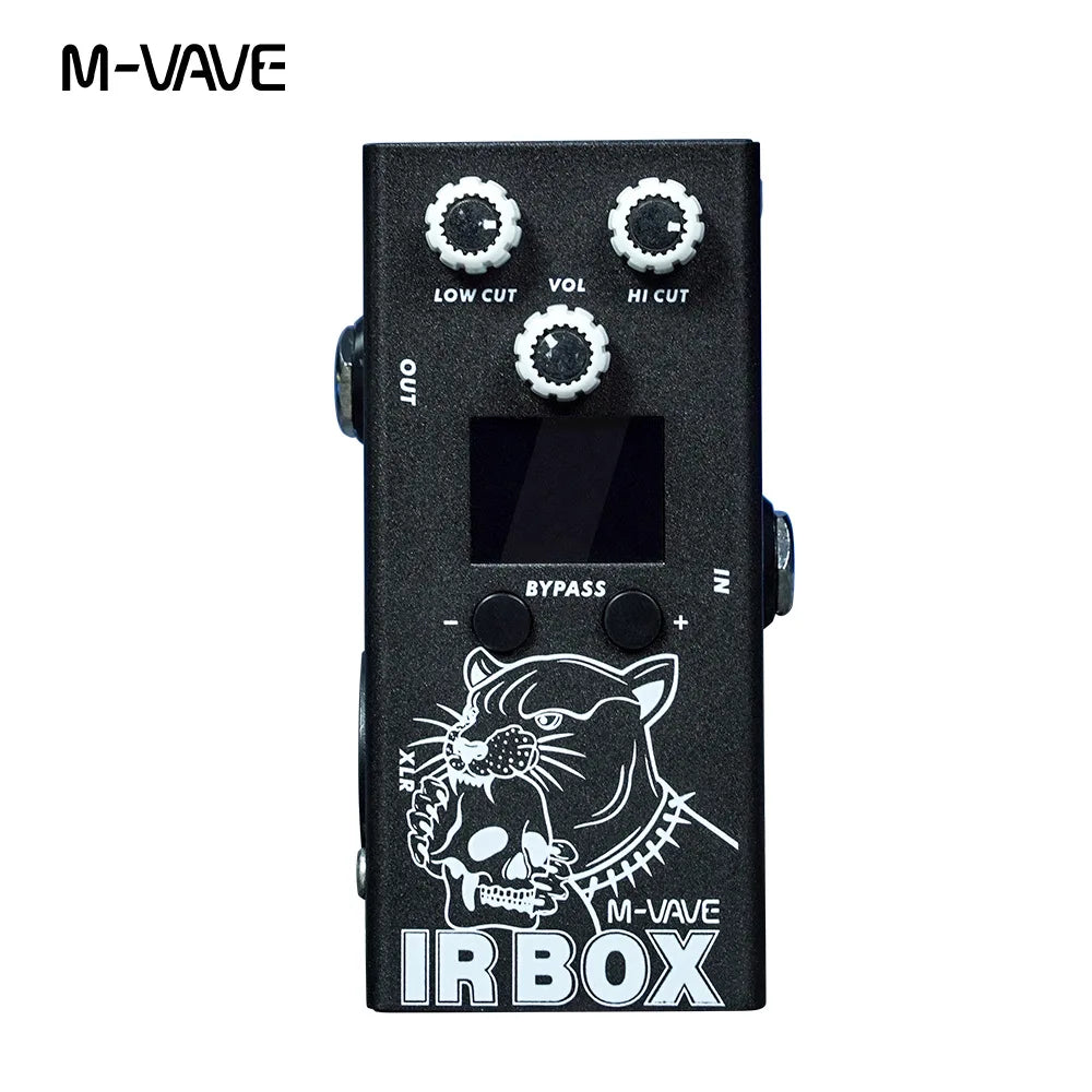 M VAVE Guitar Pedal Effectr IR BOX (Cabinet Simulator +IR Loader) Highly Restored Various Classic Speaker Box Sound support APP
