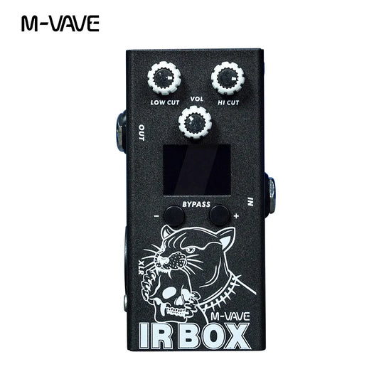M VAVE Guitar Pedal Effectr IR BOX (Cabinet Simulator +IR Loader) Highly Restored Various Classic Speaker Box Sound support APP