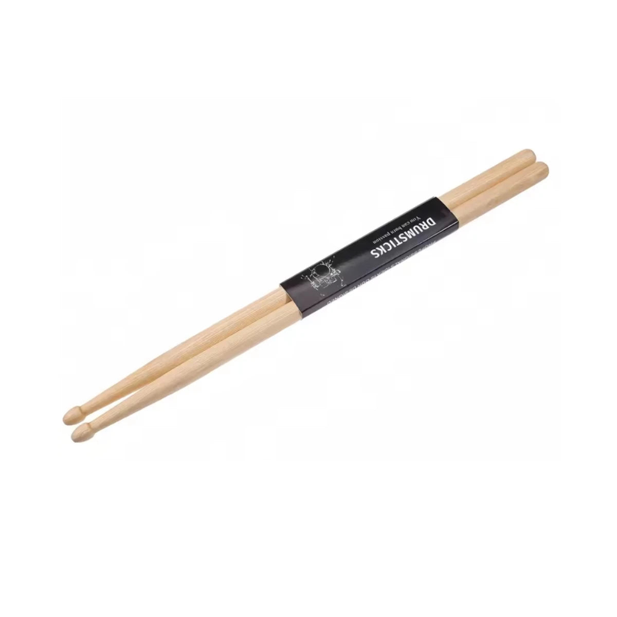 Miwayer 5A/7A Premium Maple Drumsticks Mallets  - Ideal for All Ages - Durable Practice Sticks - Elegant Log Color