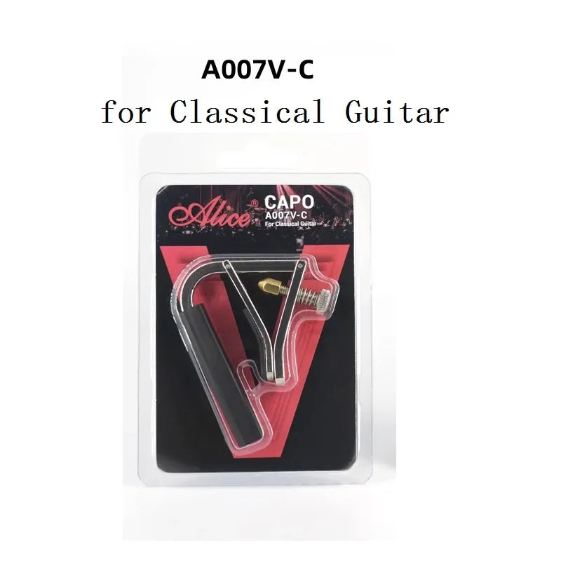 Alice A007V-C Metal Screw on Adjustable Guitar Capo  for Acoustic Electric Guitar Classical Guitar Accessories Parts