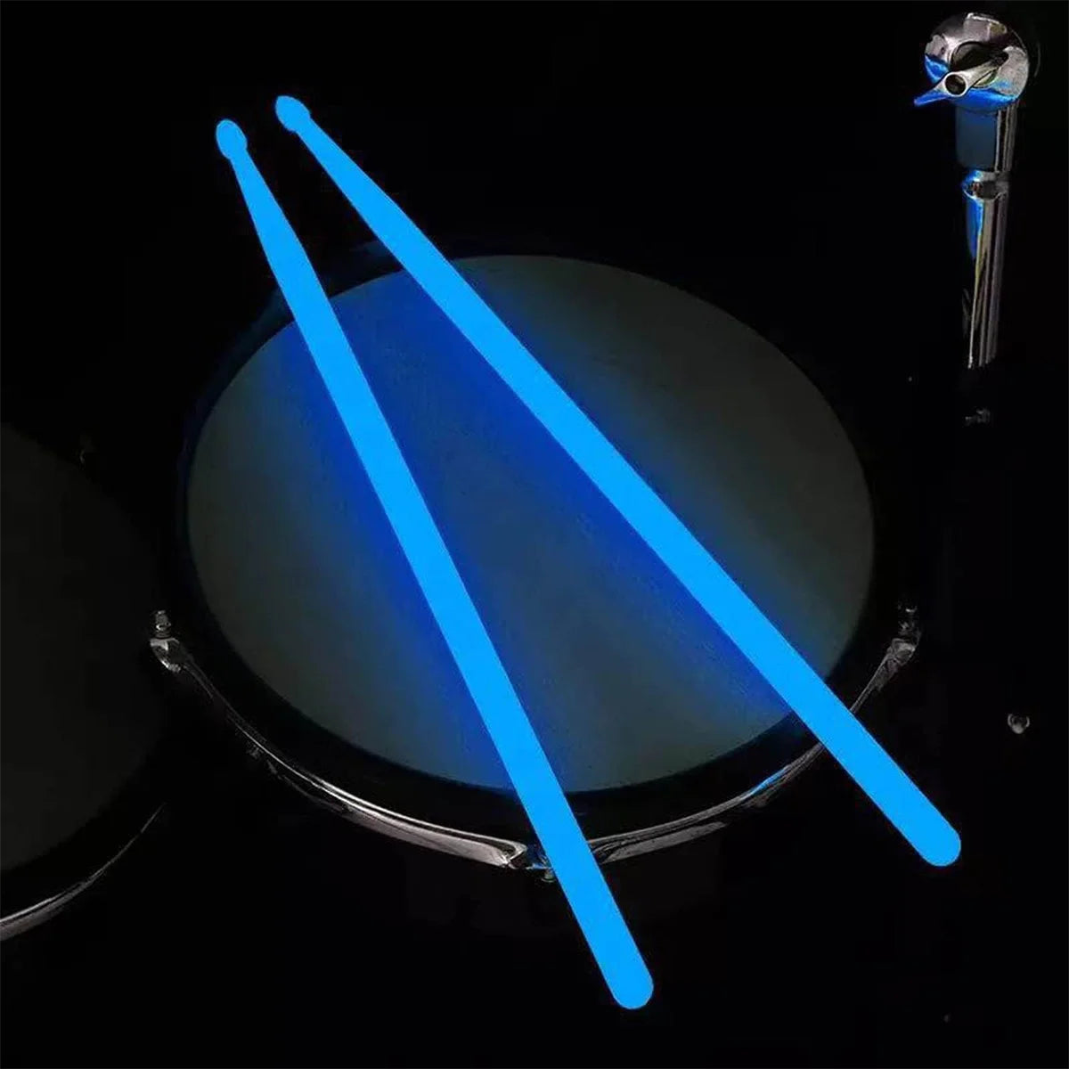 Miwayer Luminous Drum Stick Light Up Drum Sticks1Pair in The Dark Musical Instruments Stage Performance Fluorescent Drumsticks