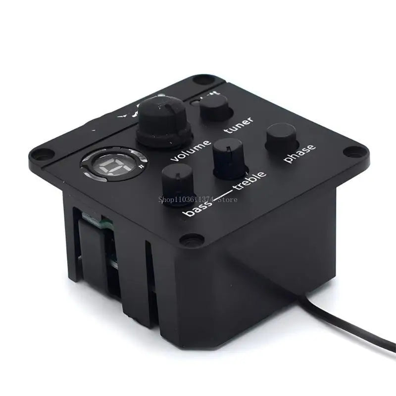 Guitar Pickup ISYS+ EQ Preamp Systems Acoustic Guitar Pickup with Tuner Easy Use