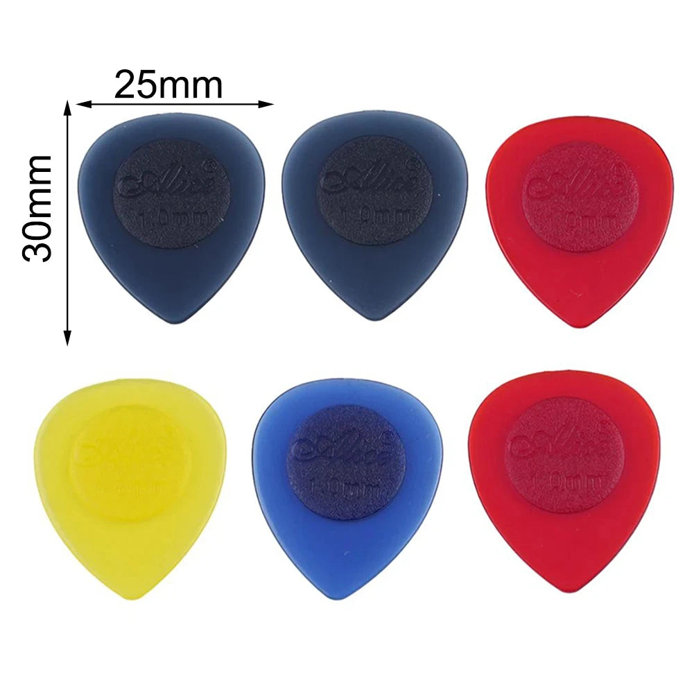 6Pcs Alice Stubby Guitar Picks ABS Plectrums Large Stubbies Big Thickness 1mm 2mm 3mm Guitar Pick Guitar Accessories