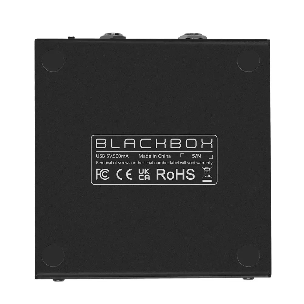 M-VAVE Black Box Effect Pedals Guitar / Bass AMP Modeler Multi Effects Processor Rechargeable for Electric Guitar Bass