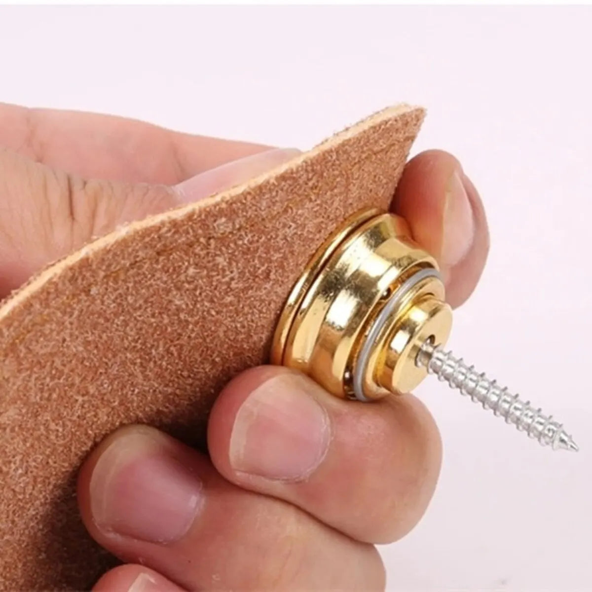 Guitar Strap Lock 1\2\4 PCS Heavy Duty Metal Button Security Straplock for Electric Acoustic Guitar Bass Ukulele