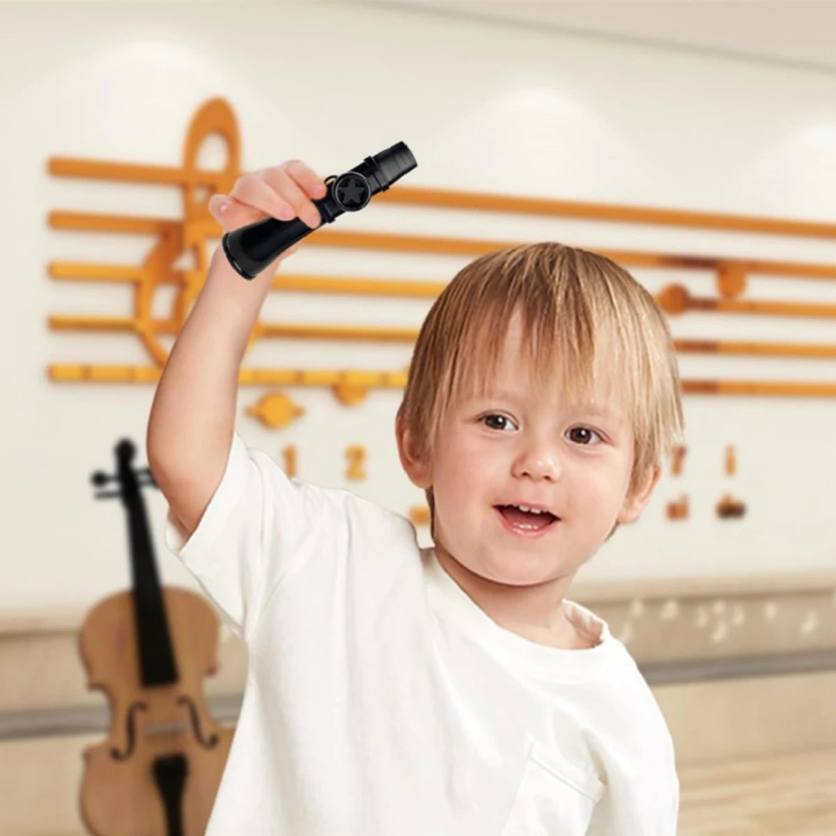 Kazoo Membrane-Free Flute, Great Sound & Easy to Learn | Compatible with Guitar/Ukulele/Violin, Unique Gift