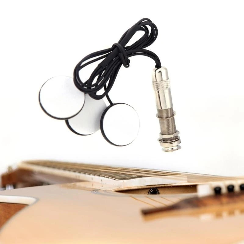 Guitar Pickup Piezo Stable Contact Self Adhesive Microphone Pickup For Guitar Bass Violin Banjo Mandolin Ukulele Guitar