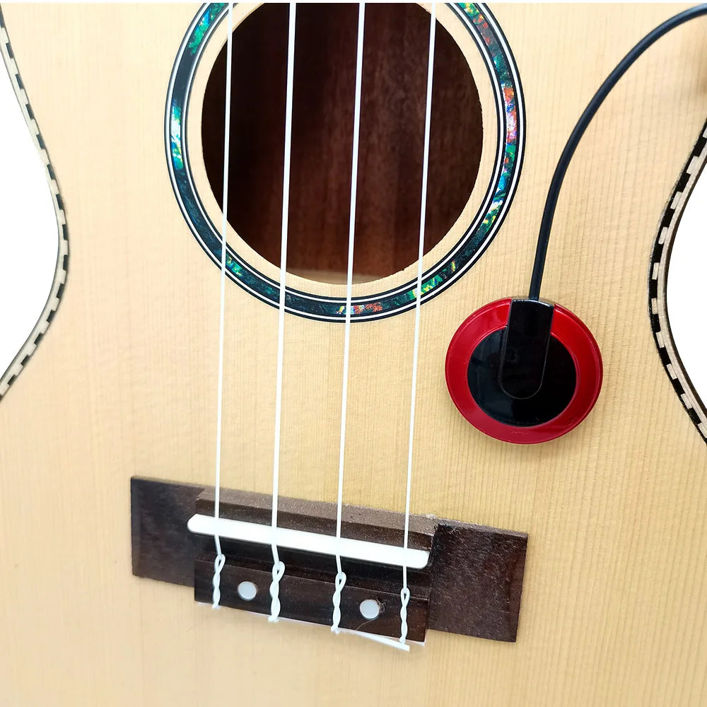 Acoustic Guitar Pickup Piezo Contact Pickup For Guitar Ukulele Violin Mandolin Banjo Kalimba Harp Microphone Banjo Accessories