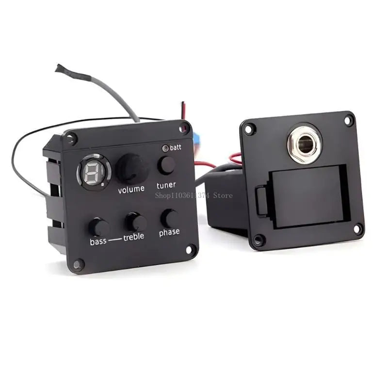 Guitar Pickup ISYS+ EQ Preamp Systems Acoustic Guitar Pickup with Tuner Easy Use