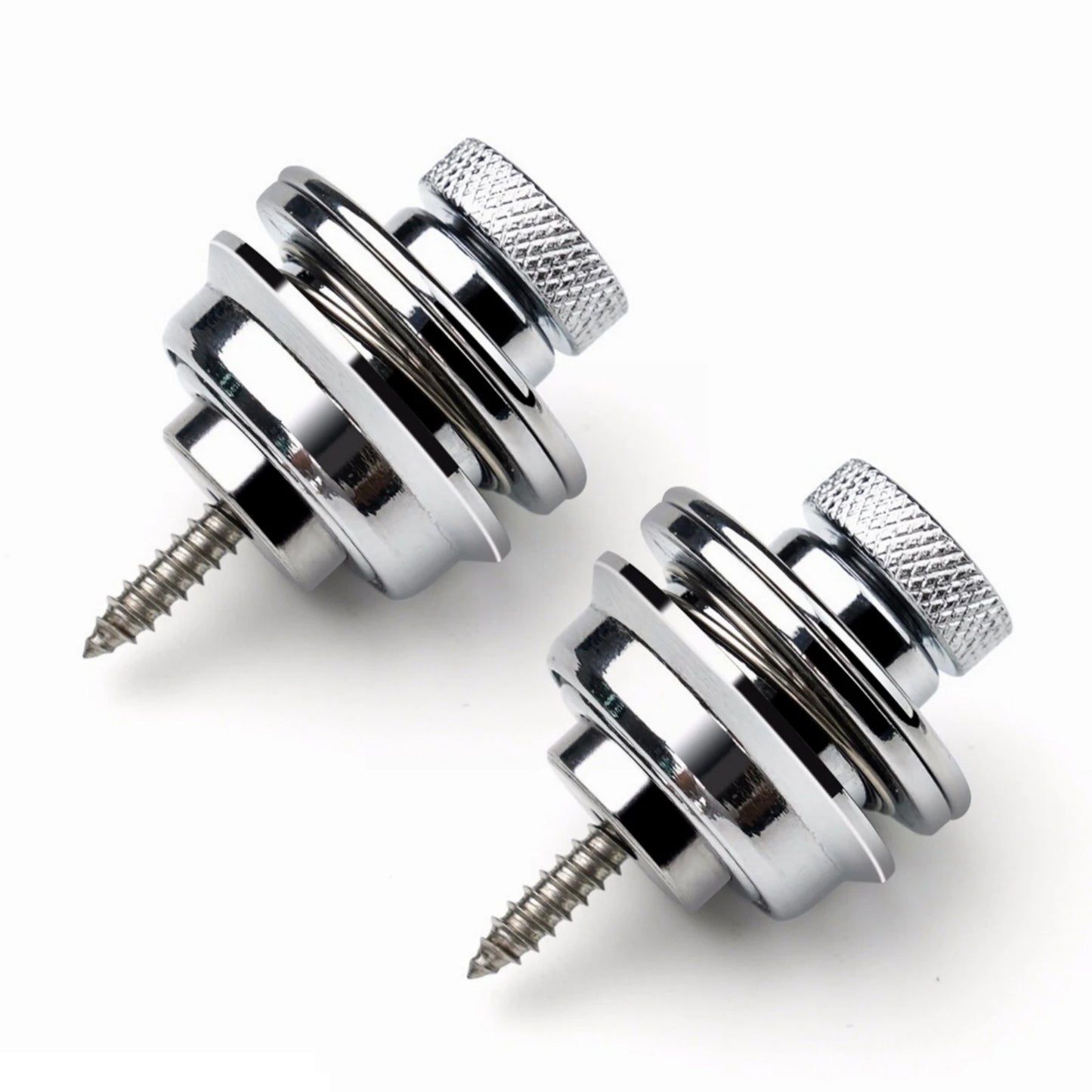 Guitar Strap Lock 1\2\4 PCS Heavy Duty Metal Button Security Straplock for Electric Acoustic Guitar Bass Ukulele