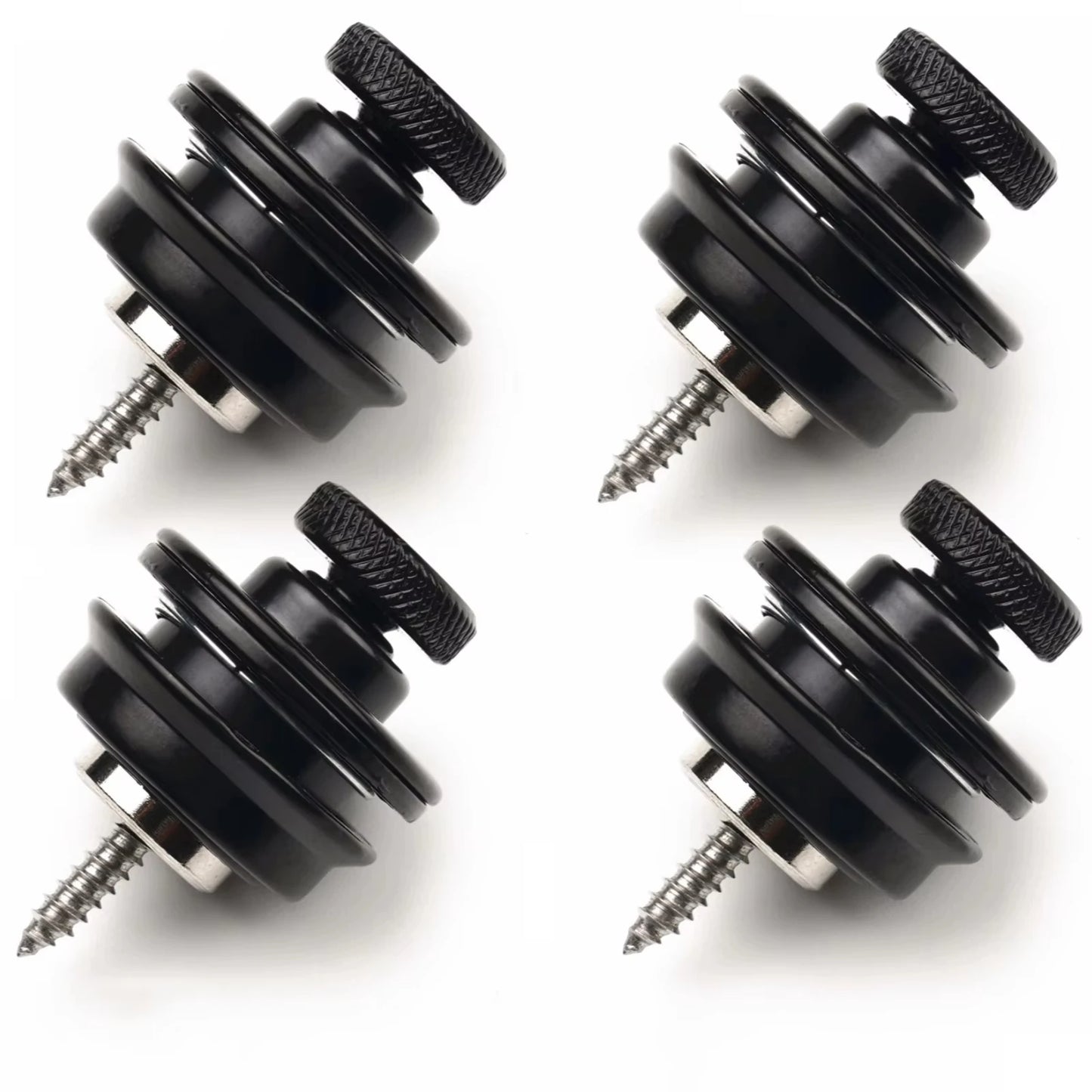 Guitar Strap Lock 1\2\4 PCS Heavy Duty Metal Button Security Straplock for Electric Acoustic Guitar Bass Ukulele