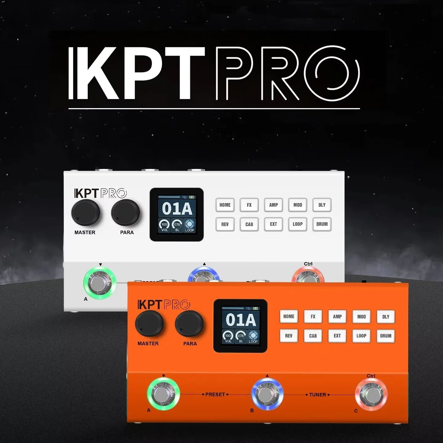 Yuimer KPT PRO Guitar Effect Pedal,Loop ,Drum with Noise Reduction, Compression, EQ, Delay, Reverb,TANK G Upgraded Multi-Effects