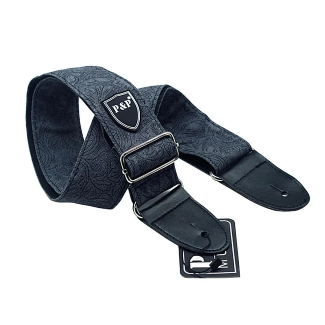 Guitar Strap Adjustable Widening Thickening Denim Cotton Guitar Belts for Electric Guitar Bass Ukulele Guitar Accessories