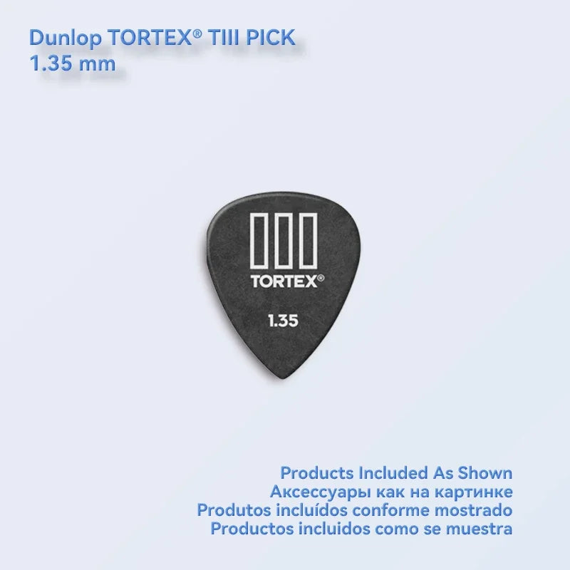 6Pcs Dunlop Guitar Picks For Electric Guitar Bass Parts Accessories 8 Kinds Of Thickness Plectrum