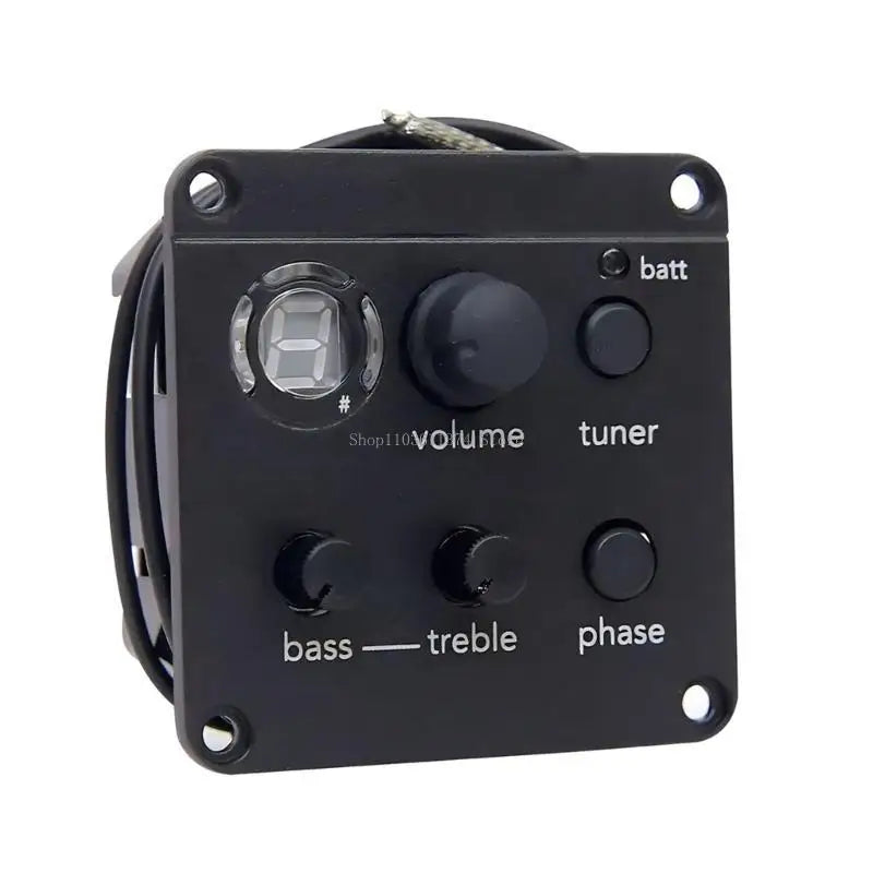 Guitar Pickup ISYS+ EQ Preamp Systems Acoustic Guitar Pickup with Tuner Easy Use