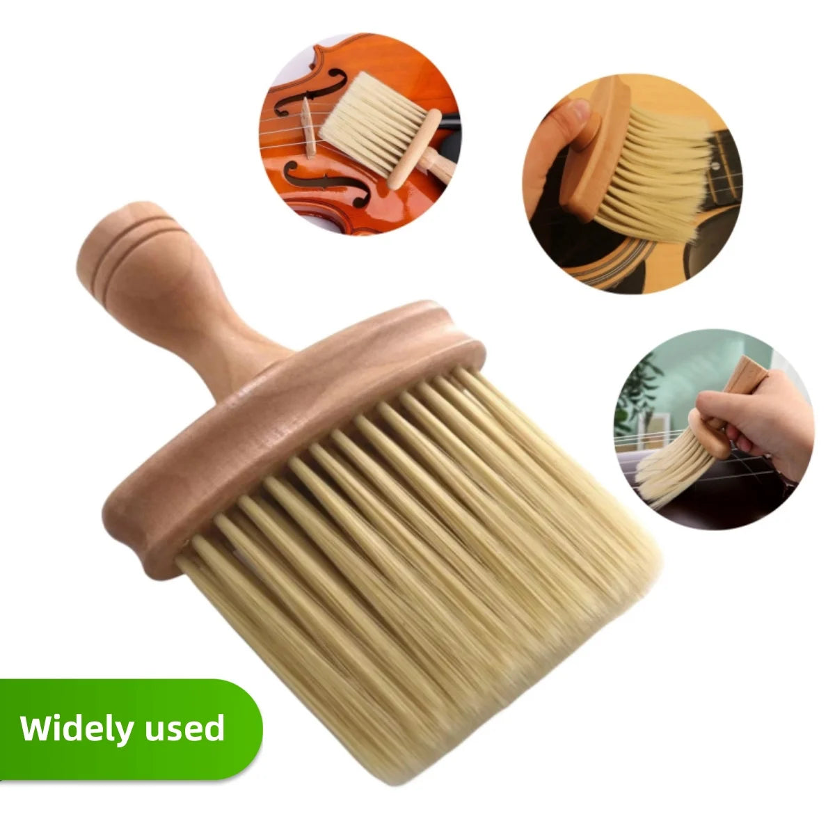 Miwayer Universal Violin Cleaning 1pc Soft and Effective Brush for Guitar and Violin Accessories Keep Your Instruments Clean