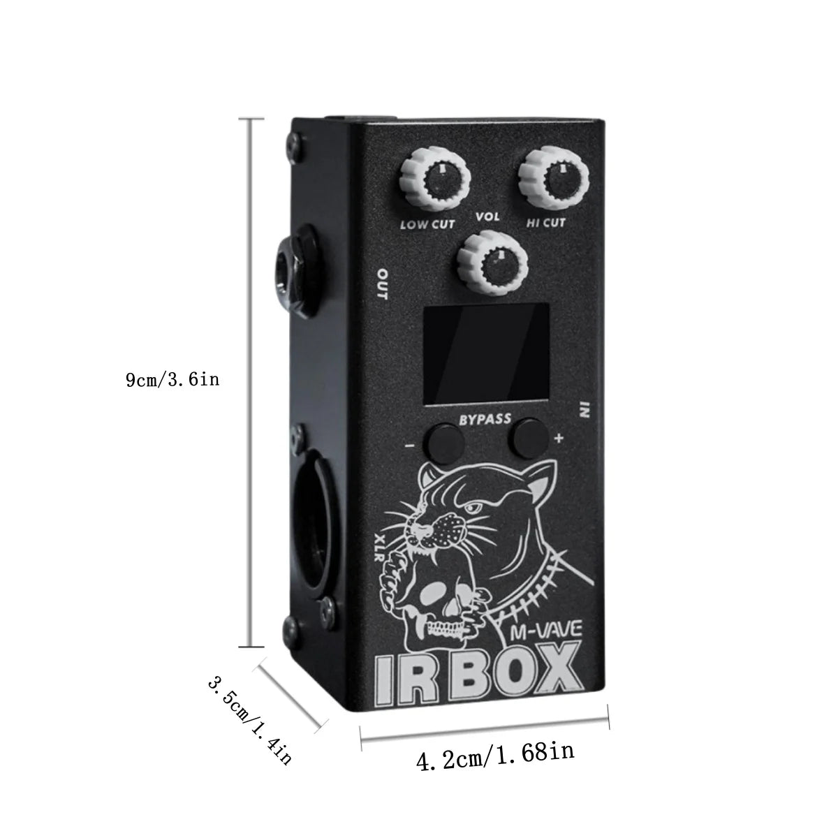 M VAVE Guitar Pedal Effectr IR BOX (Cabinet Simulator +IR Loader) Highly Restored Various Classic Speaker Box Sound support APP
