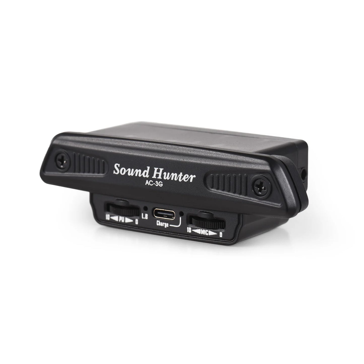 Sound Hunter Guitar Pickup Wooden Guitar Sound Hole Vibration Pickup Active Pickup System Dual Coil Pickup No Punching for Guita
