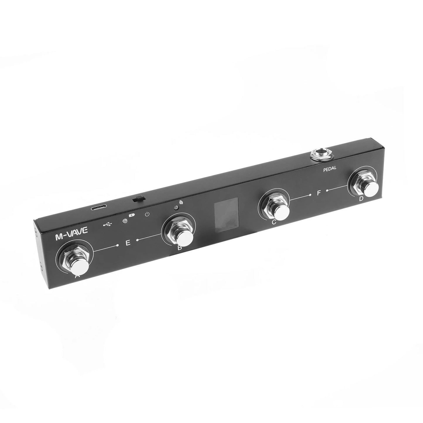 M-vave MIDI System/Chocolate Plus MIDI Controller Programmable Wireless System Suit 4 Buttons Portable Foot Controller