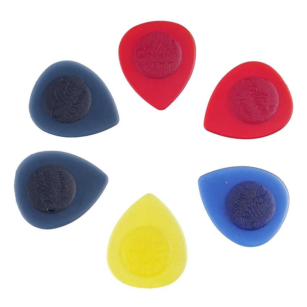 6Pcs Alice Stubby Guitar Picks ABS Plectrums Large Stubbies Big Thickness 1mm 2mm 3mm Guitar Pick Guitar Accessories