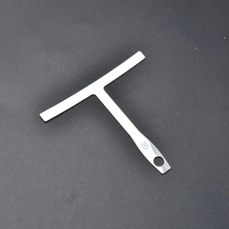 Miwayer 9 Pcs Guitar Radius Gauge Under String Radius Gauge String Gauges Luthier Tools for Guitar Fretboard Radius Gauge
