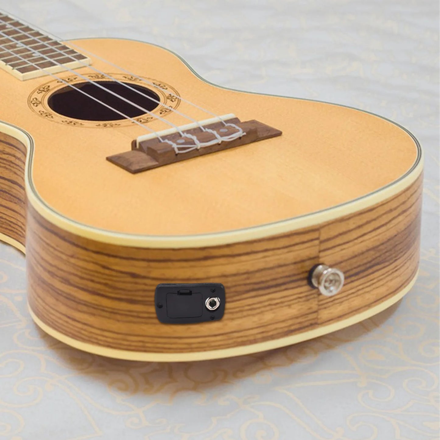 Acoustic Guitar Pickup Folk Classical Guitar Pickup Equalizer BASS/MIDDLE/TREBLE Pickup VOLUME/Pres/Tuner/Phase for WoodenGuitar