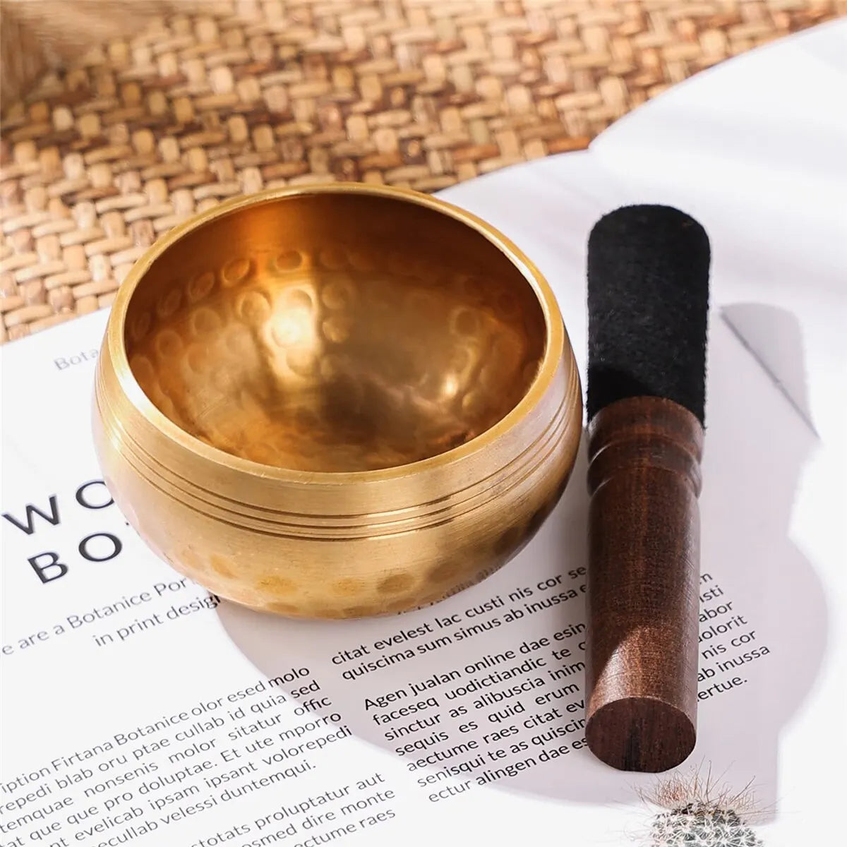 Miwayer Sing Bowl Nepal handmade Tibet Buddha sound bowl Music  Yoga Copper Sound Therapy Religious Supplies Tibetan Singing