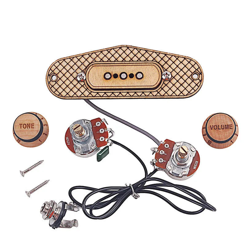 Cigar Box Guitar Pickup 3 String Durable Musical Instrument Accessories for Music Lovers &T8