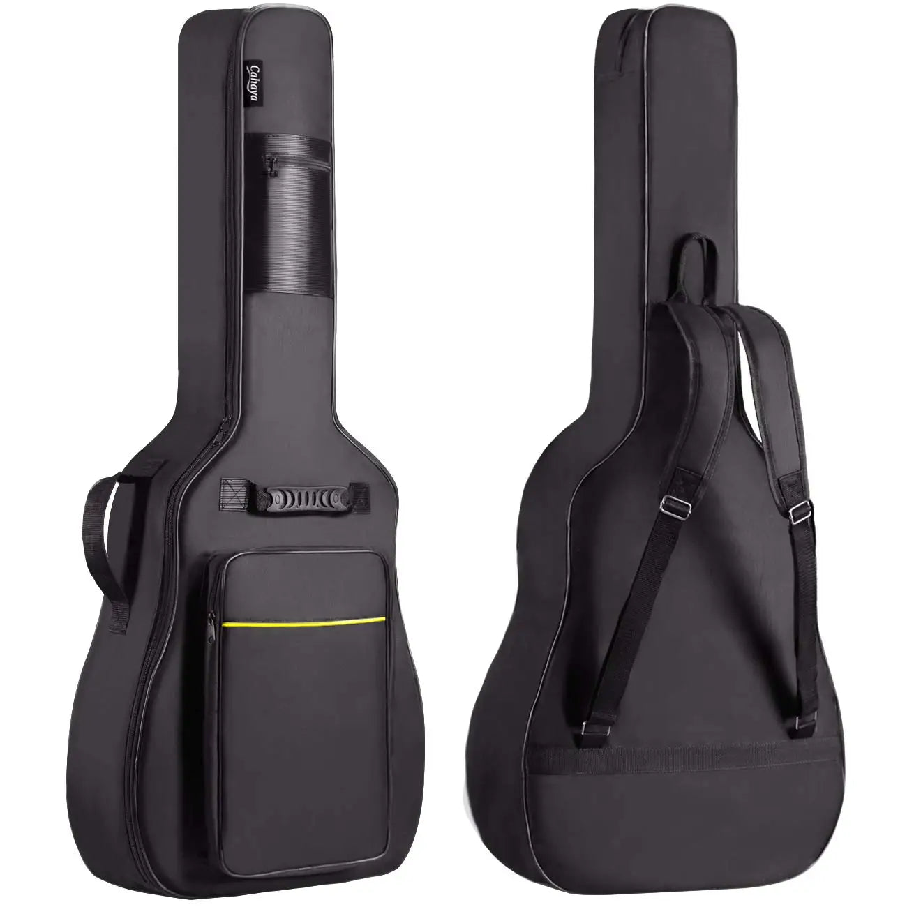 Acoustic Guitar Gig Bag 41 Inch 0.25 Inch Sponge Padding Water Resistent Dual Adjustable Shoulder Strap Guitar Case